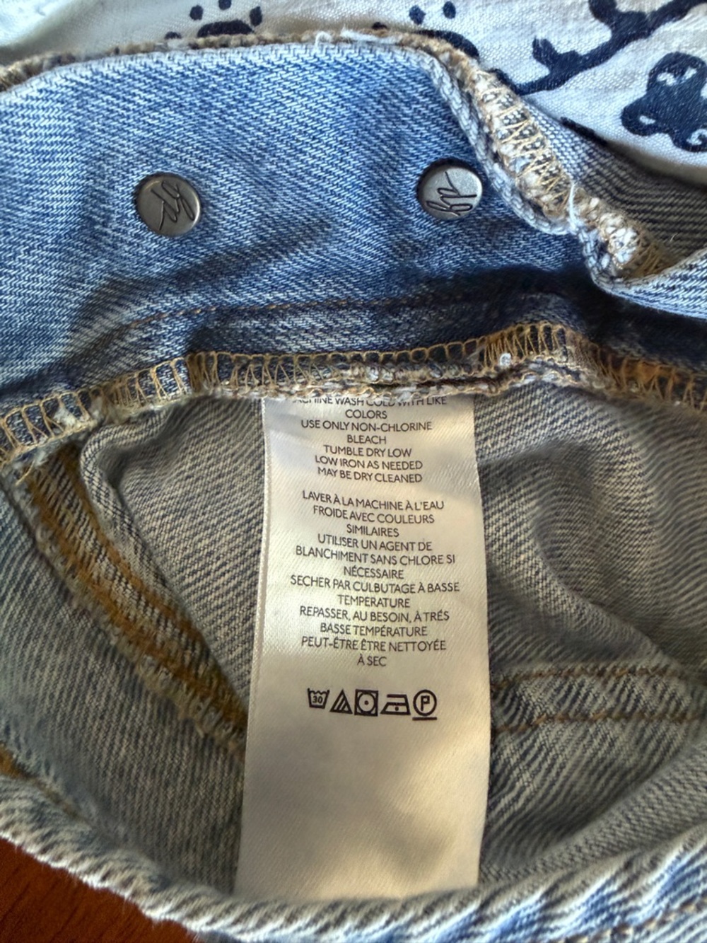 We The Free Ziggy Shortalls Light Blue Denim Overall Shorts Large - Picture 7 of 10